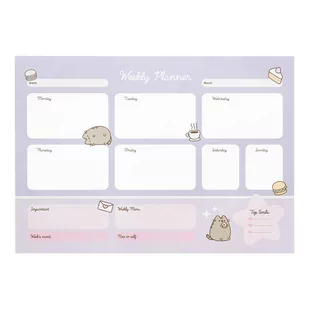 Pusheen - Planner tygodniowy z kolekcji Moments 54 strony A3 - Przybory szkolne - miniaturka - grafika 1