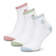 Skarpetki damskie - ROXY AS_ROXY_04Z_SS25 (3-PACK) Biały - miniaturka - grafika 1