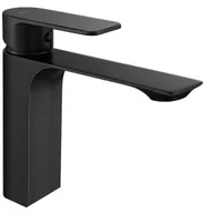 Baterie umywalkowe - Rea B9907 Urban Black Bateria umywalkowa niska - miniaturka - grafika 1