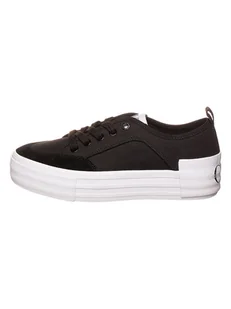 Calvin Klein Sneakersy w kolorze czarnym - Trampki damskie - miniaturka - grafika 1