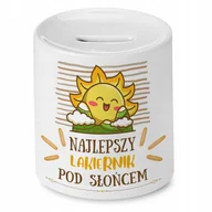 Skarbonki - Dla Lakiernika Skarbonka na Urodziny Prezent z Nadrukiem ze Zdjęciem + Opakowanie na prezent (wzór 03) - miniaturka - grafika 1