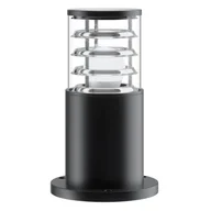 Lampy ogrodowe - Lampa ogrodowa stojąca Bronx czarna 1xE27x60W IP54 wym: 25 x 10,8 x 10,8 cm szkło Maytoni - miniaturka - grafika 1