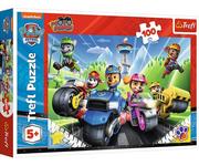 Puzzle - Trefl Puzzle 100 Psi Patrol na motorach - miniaturka - grafika 1