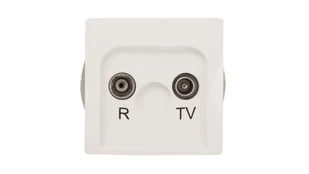 Kontakt Simon Gniazdo ścienne Basic anten. RTV końcowe (moduł) BMZAR1/1.01/11 biały - Gniazdka elektryczne - miniaturka - grafika 5