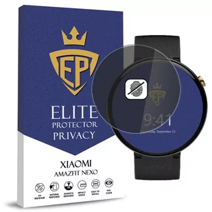 FOLIA 5D PRYWATYZUJĄCA SZKŁO ANTI-SPY DO XIAOMI AMAZFIT NEXO CAŁY EKRAN - Akcesoria do smartwatchy - miniaturka - grafika 1