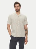 Koszule męskie - Pierre Cardin Koszula C6 45610.0458 Beżowy Regular Fit - miniaturka - grafika 1