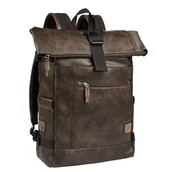 Plecaki - camel active Laos plecak męski Rolltop Backpack, 21 l, brązowy, brązowy, L, Klasyczny - miniaturka - grafika 1