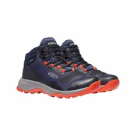 Buty trekkingowe męskie - Buty trekkingowe męskie KEEN TEMPO FLEX MID WP - miniaturka - grafika 1