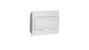 Rozdzielnica modułowa 1x12 podtynkowa IP40 IK06 N+PE II klasa drzwi białe DB112F 1X12P/FMD-P biała 36416 - Rozdzielnie elektryczne - miniaturka - grafika 1