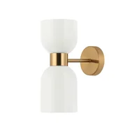 Lampy ścienne - Elegancki, złoty kinkiet do sypialni WL-57602-1-BRO z serii MONZA (｡◕‿◕｡) 20% RABATU z kodem BON20  W KOSZYKU! WIDZIAŁEŚ LEPSZĄ OFERTĘ? NAPISZ MAILA LUB ZADZWOŃ SKLEP@KAJA.COM.PL (｡◕‿◕｡) OFICJALNY DYSTRYBUTOR (｡◕‿◕｡) 30 LAT NA RYNKU (｡◕‿◕｡) - miniaturka - grafika 1