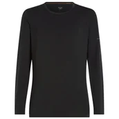 Koszulki sportowe męskie - Męska koszulka Icebreaker M Mer Core Heavyweight LS Crewe Rozmiar: M / Kolor: czarny - miniaturka - grafika 1