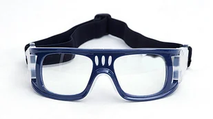 Okulary sportowe korekcyjne granatowe minusy -5 - Okulary korekcyjne, oprawki, szkła - miniaturka - grafika 1