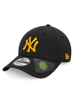 Czapki męskie - New Era Czapka z daszkiem New York Yankees Recycled 9Forty 60595187 Czarny - miniaturka - grafika 1
