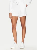 Spodenki damskie - Guess Jeans Szorty sportowe W5GD0O K68I4 Biały Relaxed Fit - miniaturka - grafika 1