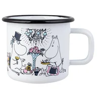 Kubki - Kubek emaliowany Date Night Muminki Muurla 370ml - miniaturka - grafika 1