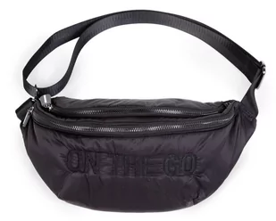 CHILDHOME nerka Banana Bag -  pikowana czarna - Nerki - miniaturka - grafika 1