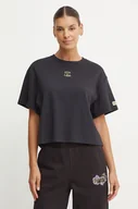 Koszulki sportowe damskie - Columbia t-shirt Wallowa damski kolor czarny 2090941 - miniaturka - grafika 1