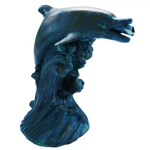 Outsideliving Ubbink Fontanna do oczka wodnego w kształcie delfina, 18 cm, 1386020 - Oczka wodne - miniaturka - grafika 1