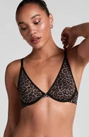 Biustonosze - Hunkemöller Biustonosz nieusztywniany z fiszbinami Tara Czarny - miniaturka - grafika 1