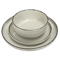 Serwisy obiadowe - Zestaw obiadowy Temp na 4 osoby beżowy 5905896148650 - miniaturka - grafika 1