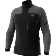 Bluzy męskie - Dynafit Męska bluza Speed PTC 1/2, zamek błyskawiczny, M Quiet Shade Melange/0910, S, Cichy klosz melanż / 0910, S - miniaturka - grafika 1