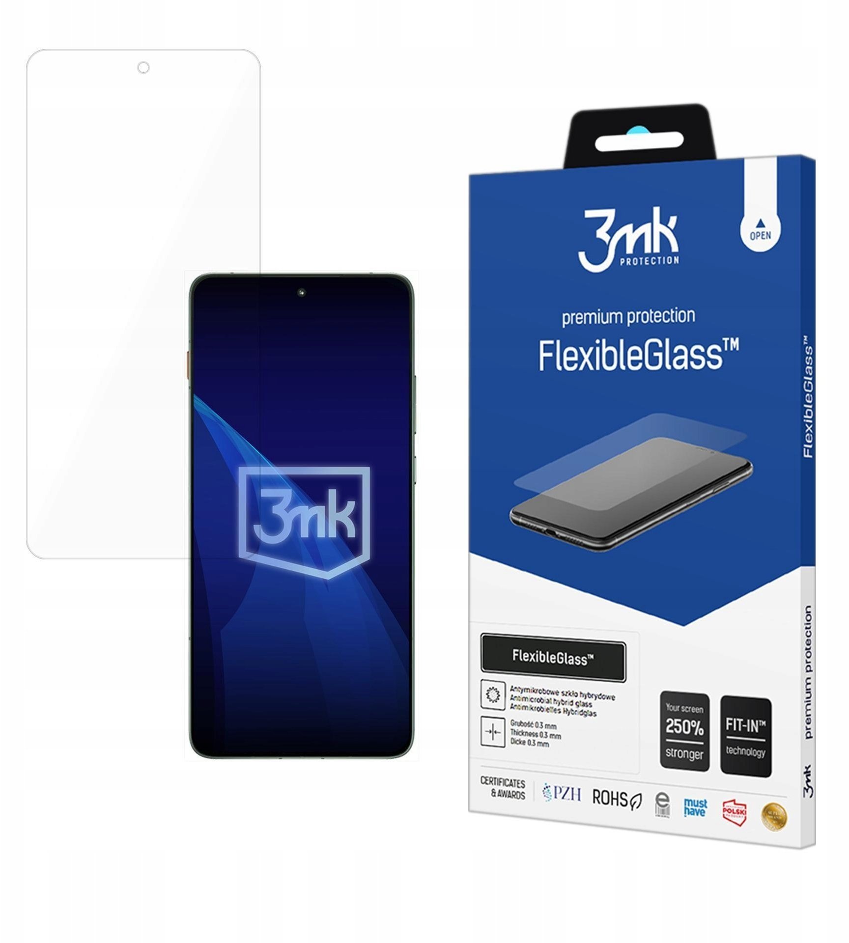 3MK Szkło hybrydowe FlexibleGlass do Motorola Edge 70