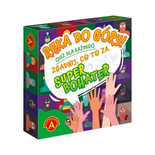 Ręka do góry! Zgadnij, co to za superbohater - Gry planszowe - miniaturka - grafika 1
