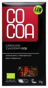 Zdrowa żywność - Surovital COCOA) CZEKOLADA SUROWA Z JAGODAMI GOJI BIO 50 g - COCOA - miniaturka - grafika 1