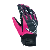 Rękawice motocyklowe - Damskie Rękawice Motocyklowe Bering Lady Walshe Fuksjowy/CzarnyXL - miniaturka - grafika 1