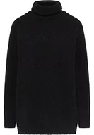 Swetry damskie - usha WHITE LABEL Sweter damski Lynnea, czarny, M/L, czarny, M-L - miniaturka - grafika 1