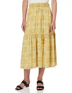 Spódnice - Springfield Spódnica, Żółty, Złoty, S - miniaturka - grafika 1