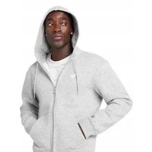 Bluza na co dzień męska NEW BALANCE na zamek z kapturem - Bluzy sportowe męskie - miniaturka - grafika 1
