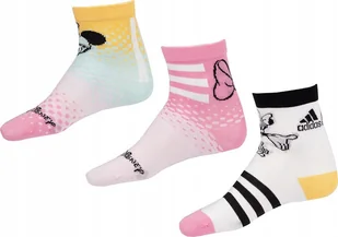 Skarpety Dla Dzieci Adidas Disney Minnie Mouse 3P IU4852 r 28-30 - Skarpetki dla dzieci - miniaturka - grafika 1