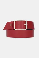 Paski - Patrizia Pepe pasek skórzany damski kolor czerwony CW6409 L001 - miniaturka - grafika 1