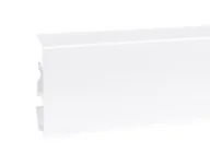 Listwy przypodłogowe - Listwa przypodłogowa Evo 2500x70x20.7mm Biała - miniaturka - grafika 1