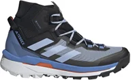 Buty trekkingowe męskie - Buty trekkingowe adidas TERREX Skychaser Tech Mid GTX - blue dawn/blue dawn/black - miniaturka - grafika 1