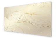 Dekoracje domu - Panel kuchenny HOMEPRINT Złoty wzór w stylu Art Deco 120x60 cm - miniaturka - grafika 1