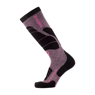 Skarpety narciarskie kobieta Therm-ic Ski Merino Reflector Women wysokosc kolano - Skarpety termoaktywne - miniaturka - grafika 1