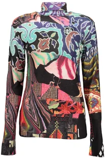 DESIGUAL CZARNY SWETER DAMSKI - Swetry damskie - miniaturka - grafika 1
