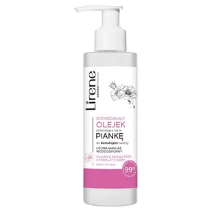 Lirene Lirene Pielęgnacja Oczyszczająca - Kojący olejek zmieniający się w piankę Dzika Róża 150ml - Olejki do mycia twarzy - miniaturka - grafika 1