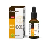 Witaminy i minerały - Młyn Oliwski Bene Vobis - Witamina D3 4000IU w oleju konopnym - 30 ml - miniaturka - grafika 1
