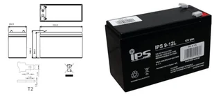 Akumulator MPL IPS 9-12L - Zasilacze awaryjne UPS - miniaturka - grafika 1