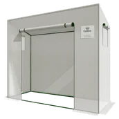 Szklarnie ogrodowe - Szklarnia Foliowa Na Pomidory 200X77 Biała - miniaturka - grafika 1