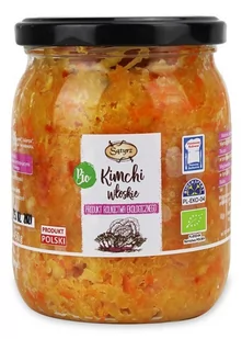 SĄTYRZ (warzywa kiszone) Kimchi Włoskie Bio 450 g - Sątyrz - Kuchnie świata - miniaturka - grafika 1