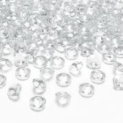 PartyDeco Diamentowe konfetti, bezbarwny, 12mm, 1op. ADC12-099