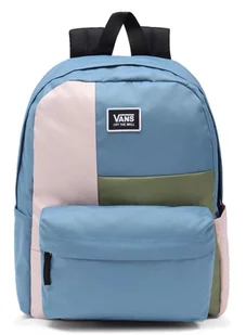 Plecak młodzieżowy Vans Old Skool H2O - buestone / rose smoke - Plecaki - miniaturka - grafika 1