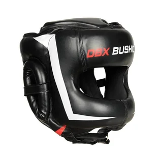 BUSHIDO Kask bokserski z osłoną ARH-2192 czarny - Ochraniacze do sportów walki - miniaturka - grafika 1