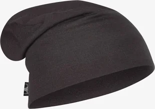 Buff Czapka Termiczna z Wełny Merino dwuwarstwowa Solid Black - Czapki damskie - miniaturka - grafika 1
