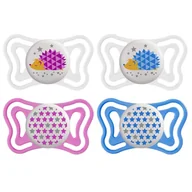 Smoczki uspokajające - Chicco Smoczek do uspokajania PHYSIO Light Silikonowy 16-36 m+ 2 SZT - LUMI 23107273 - miniaturka - grafika 1