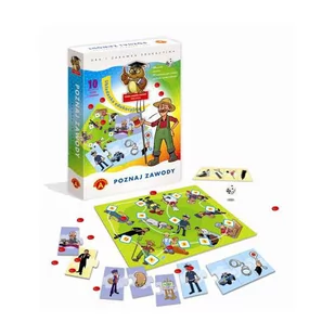 Alexander Ukł. edukacyjna, Poznaj zawody GA-1326 - Gry planszowe - miniaturka - grafika 1
